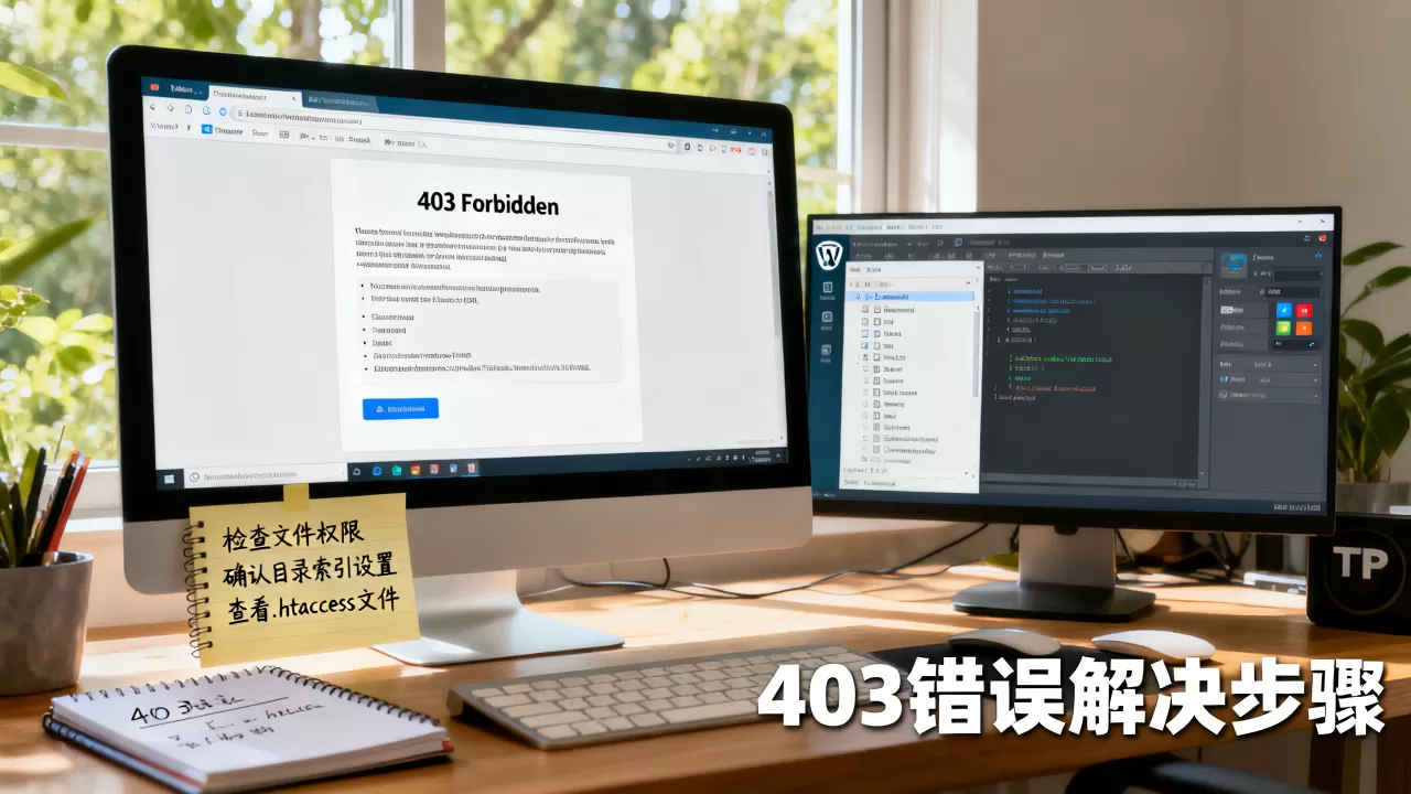 WordPress网站出现403 Forbidden错误怎么解决？网站403 forbidden错误怎么解决