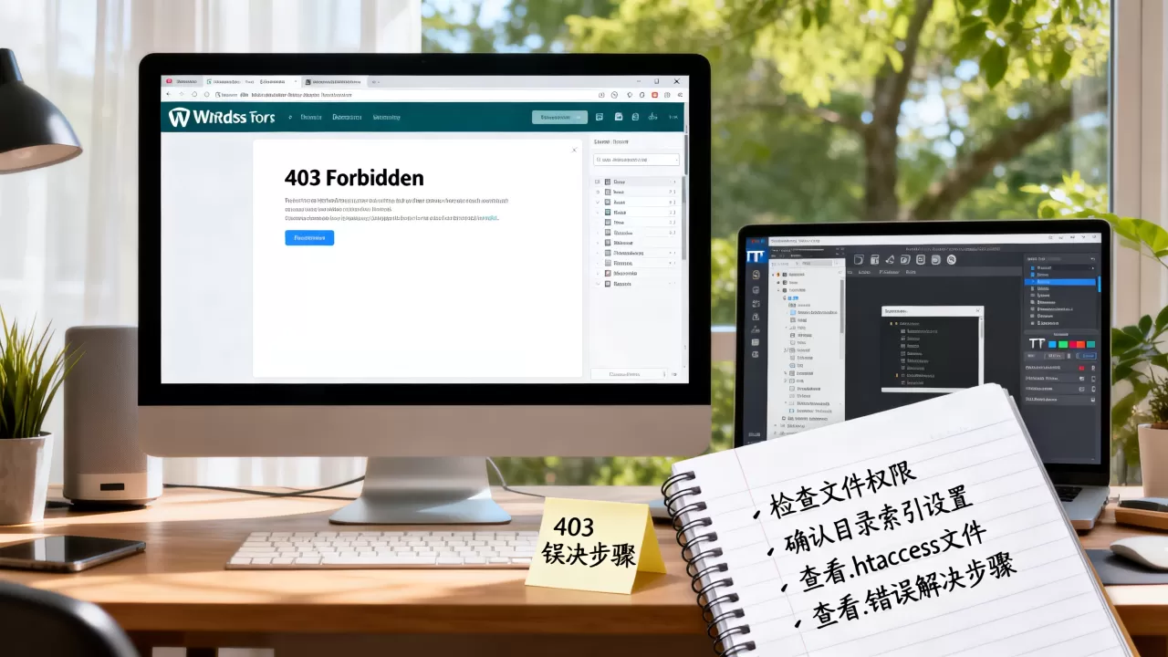 WordPress网站出现403 Forbidden错误怎么解决？网站403 forbidden错误怎么解决