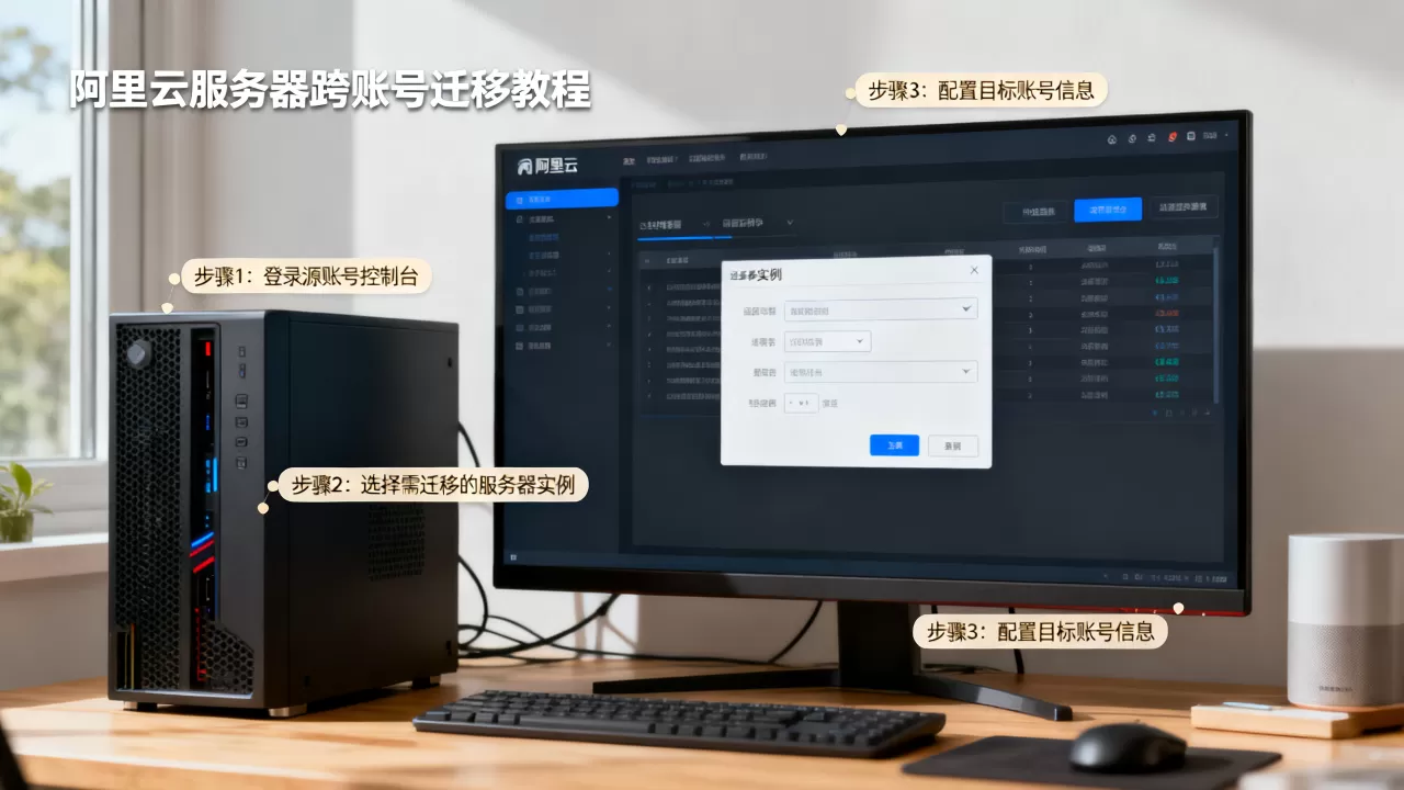 阿里云服务器如何跨账号迁移？阿里云服务器跨账号数据迁移详细教程