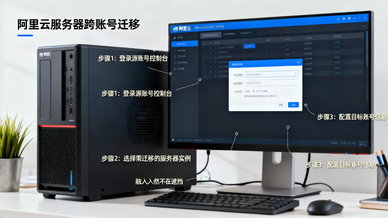 阿里云服务器如何跨账号迁移？阿里云服务器跨账号数据迁移详细教程