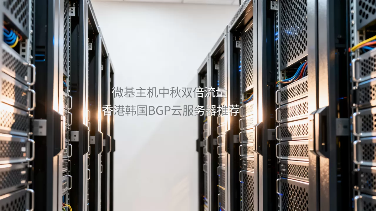 微基主机中秋双倍流量靠谱吗？香港韩国BGP云服务器推荐