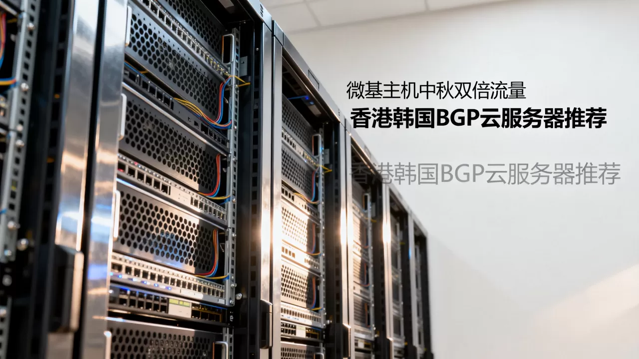 微基主机中秋双倍流量靠谱吗？香港韩国BGP云服务器推荐