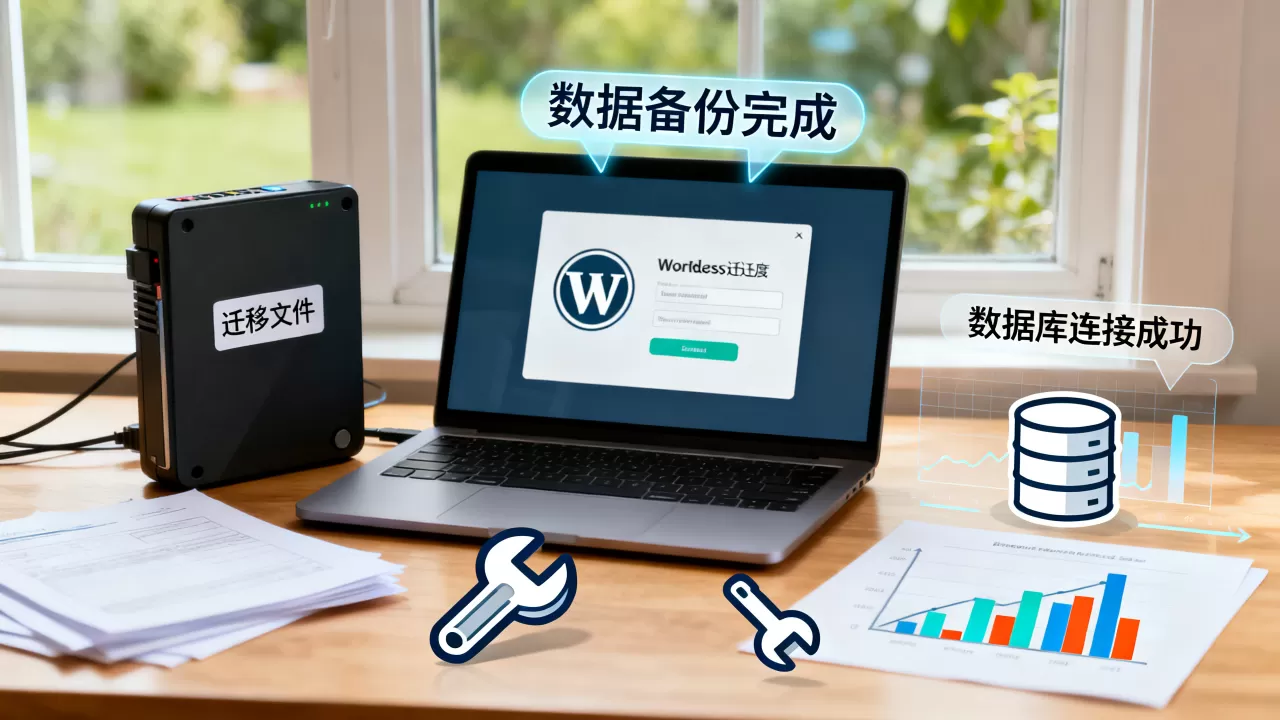 WordPress自带功能如何搬家？WordPress网站迁移数据丢失怎么办