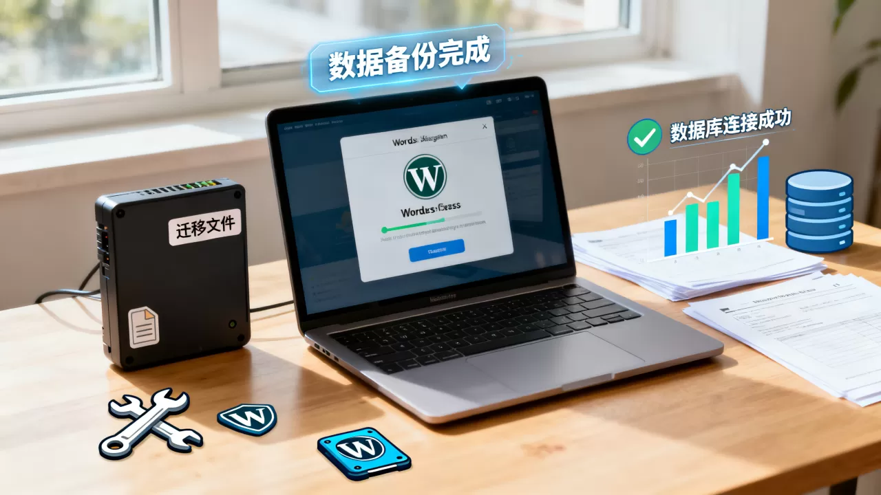 WordPress自带功能如何搬家？WordPress网站迁移数据丢失怎么办