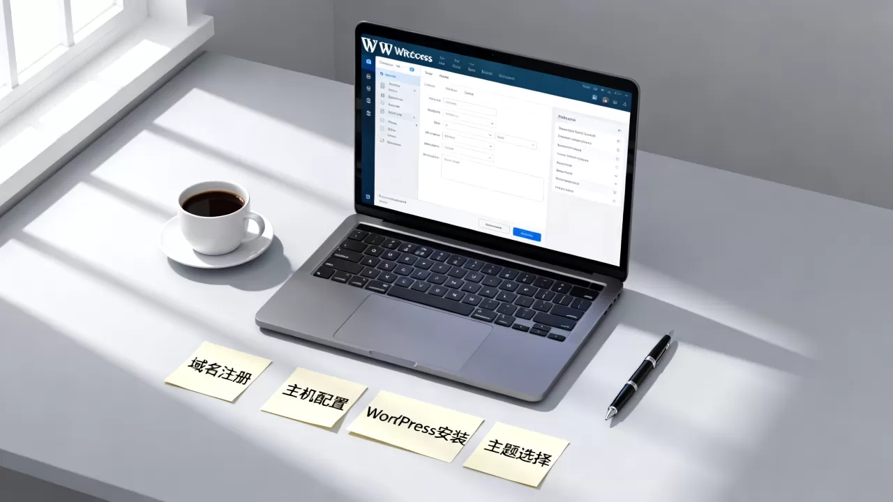 新手站长搭建WordPress网站要注意什么？WordPress建站流程详解