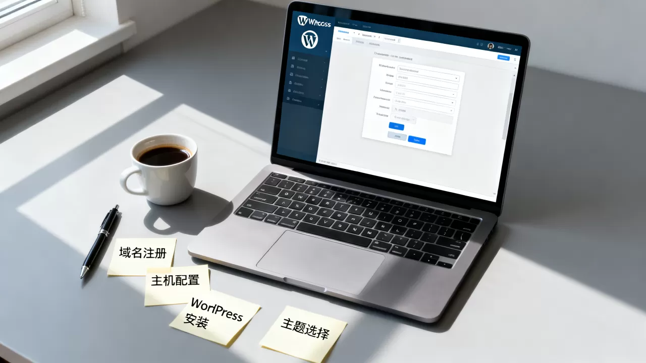 新手站长搭建WordPress网站要注意什么？WordPress建站流程详解