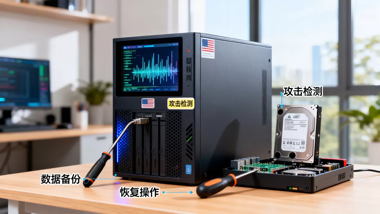 租用美国服务器被攻击了怎么办？服务器被攻击后数据怎么恢复