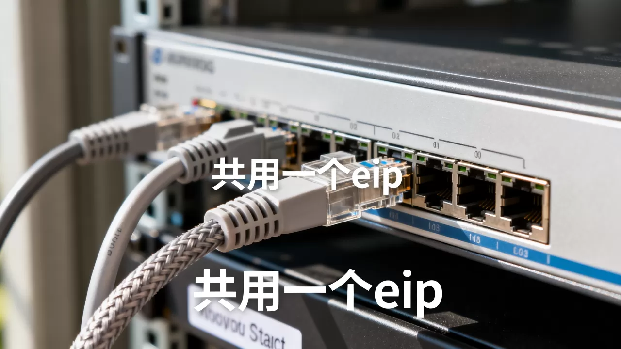 共用一个eip