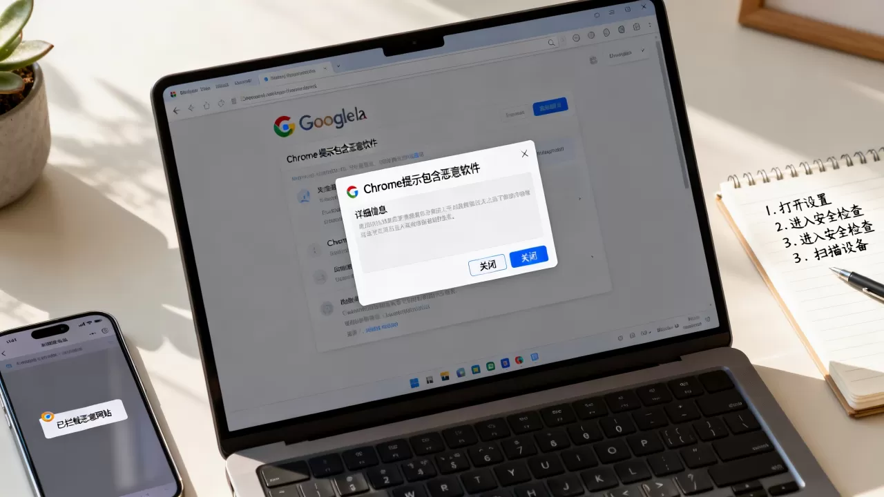 Chrome提示包含恶意软件怎么解决？谷歌浏览器拦截恶意网站怎么办