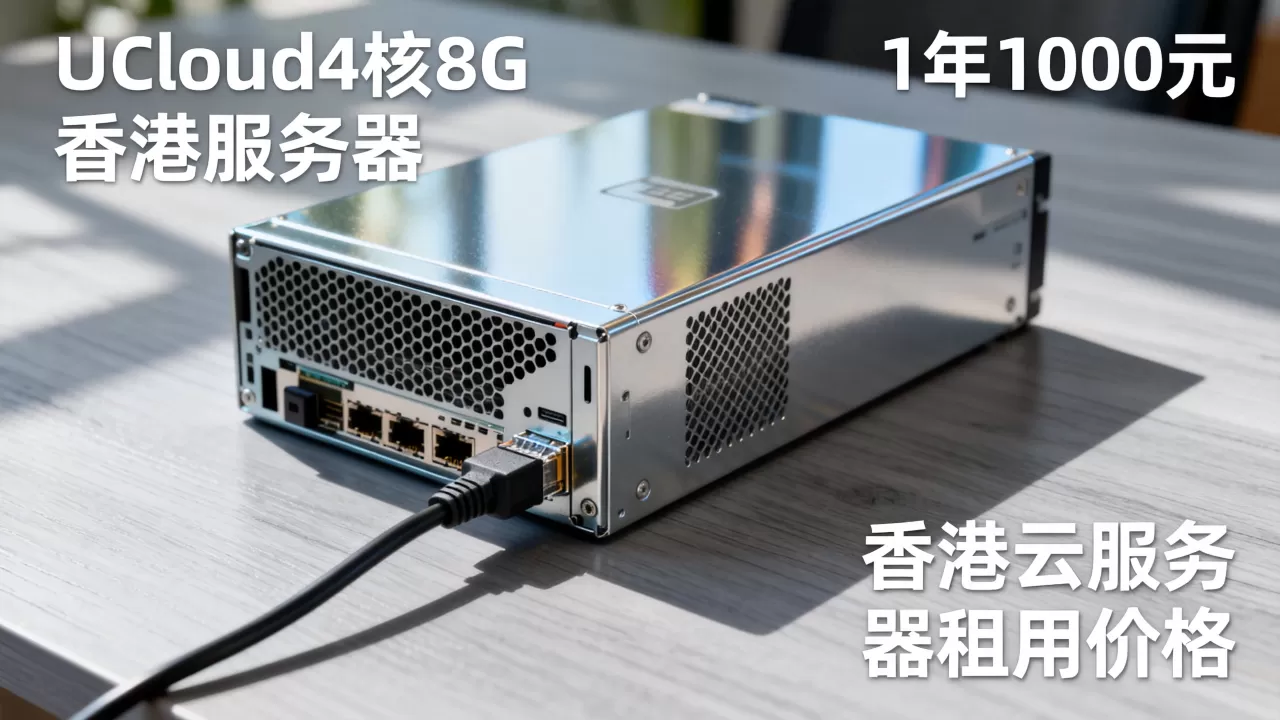 UCloud4核8G香港服务器1年1000元值得买吗，香港云服务器租用价格