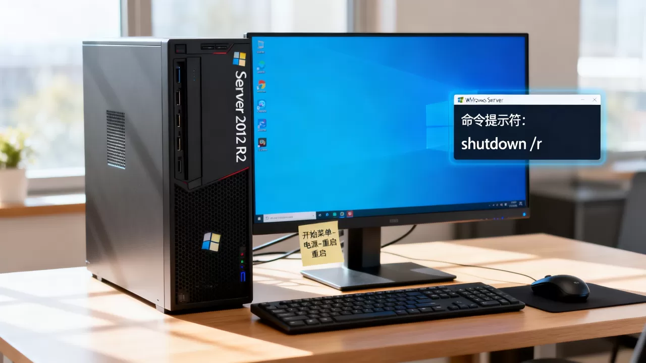 Windows Server 2012 R2怎么重启？系统重启不了怎么办
