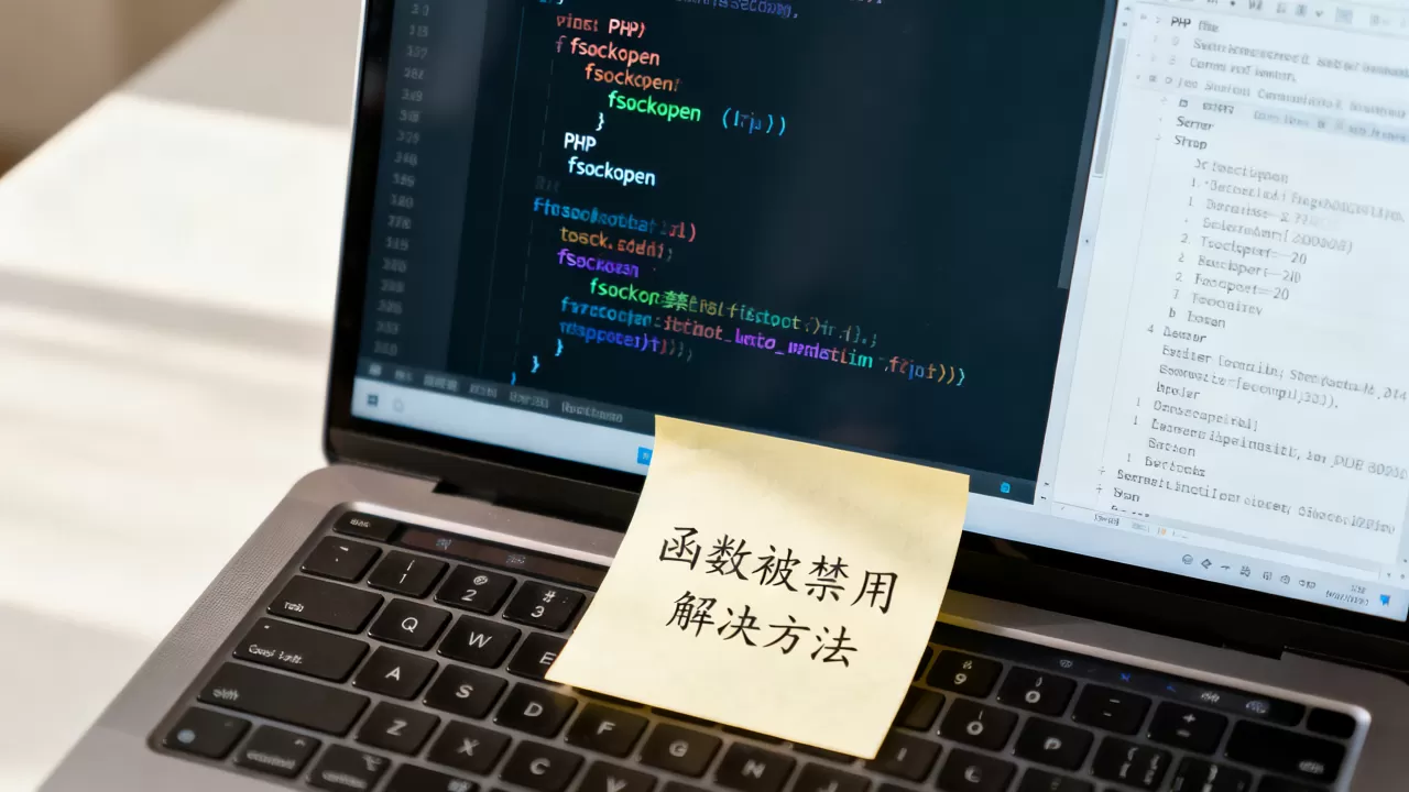 fsockopen到底开没开？php fsockopen函数被禁用的解决方法