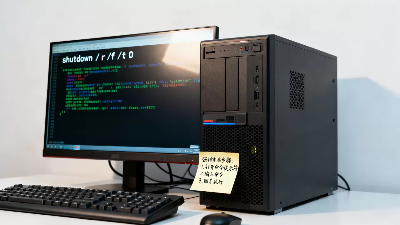 Windows Server 2008 R2如何强制重启?重启命令是什么 Windows Server 2008 R2如何强制重启?重启命令是什么