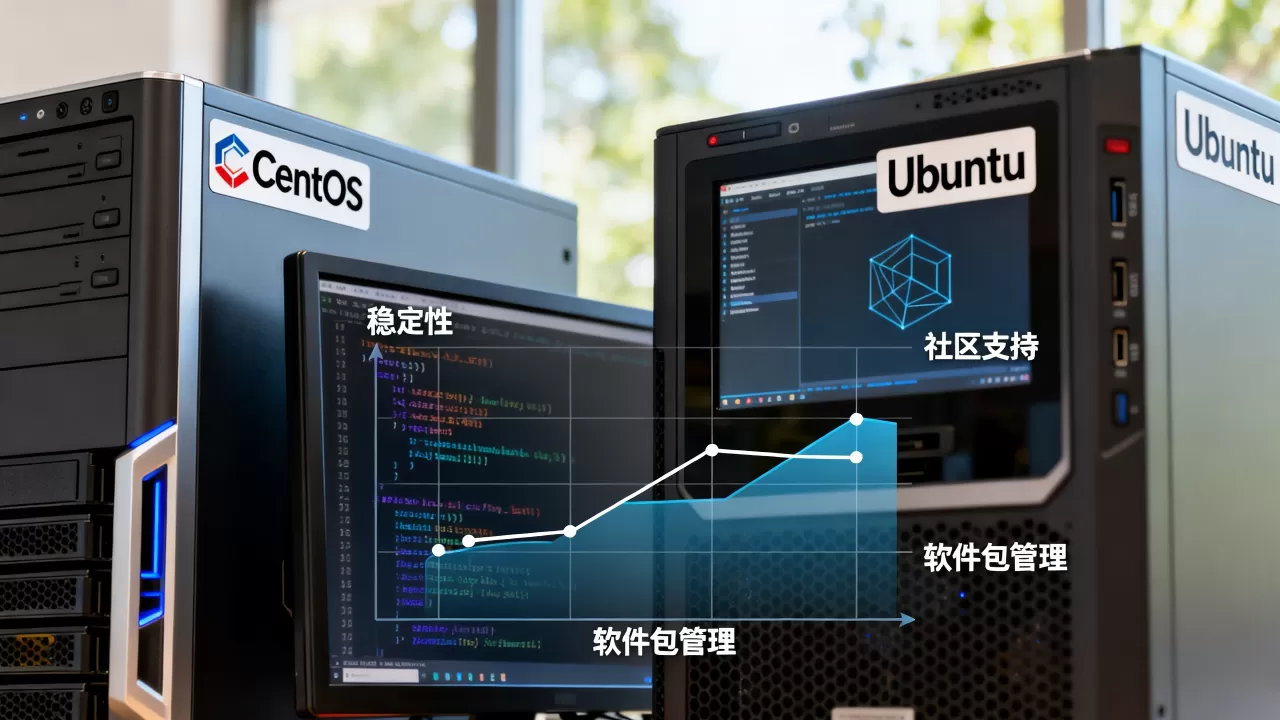 CentOS和Ubuntu区别在哪？Linux服务器操作系统怎么选