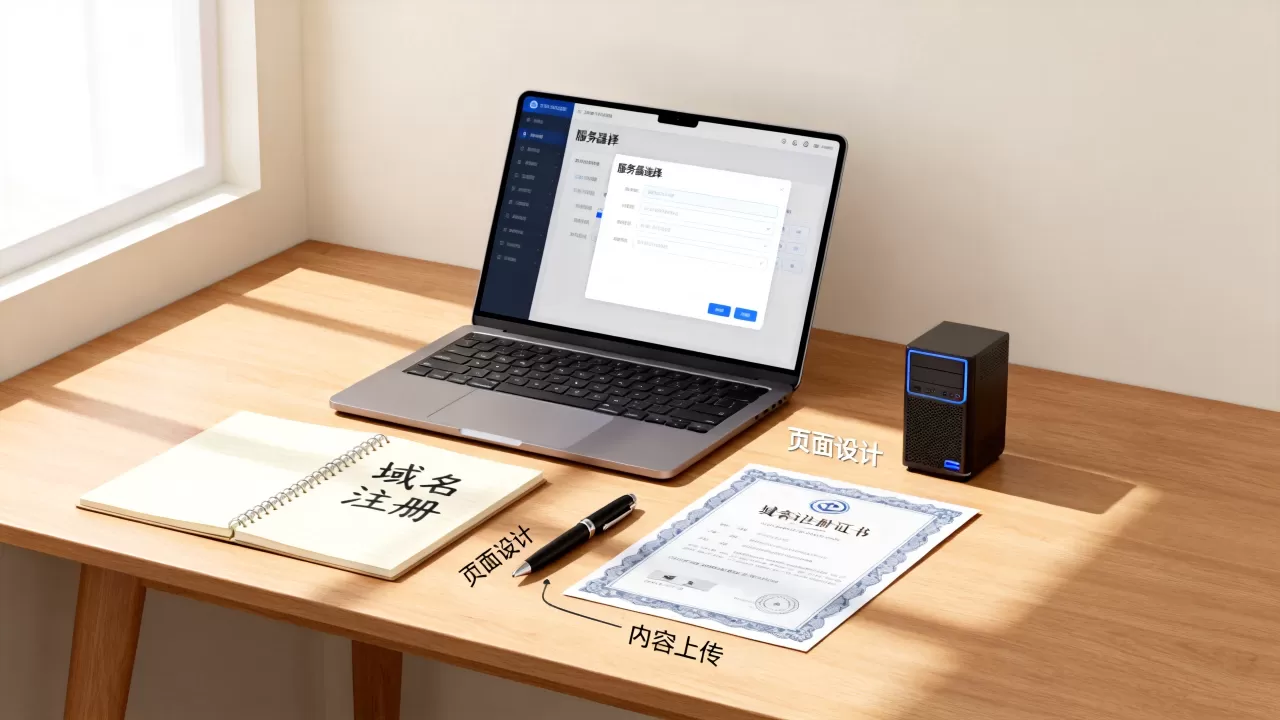个人业务网站怎么搭建？个人网站搭建费用及流程详解