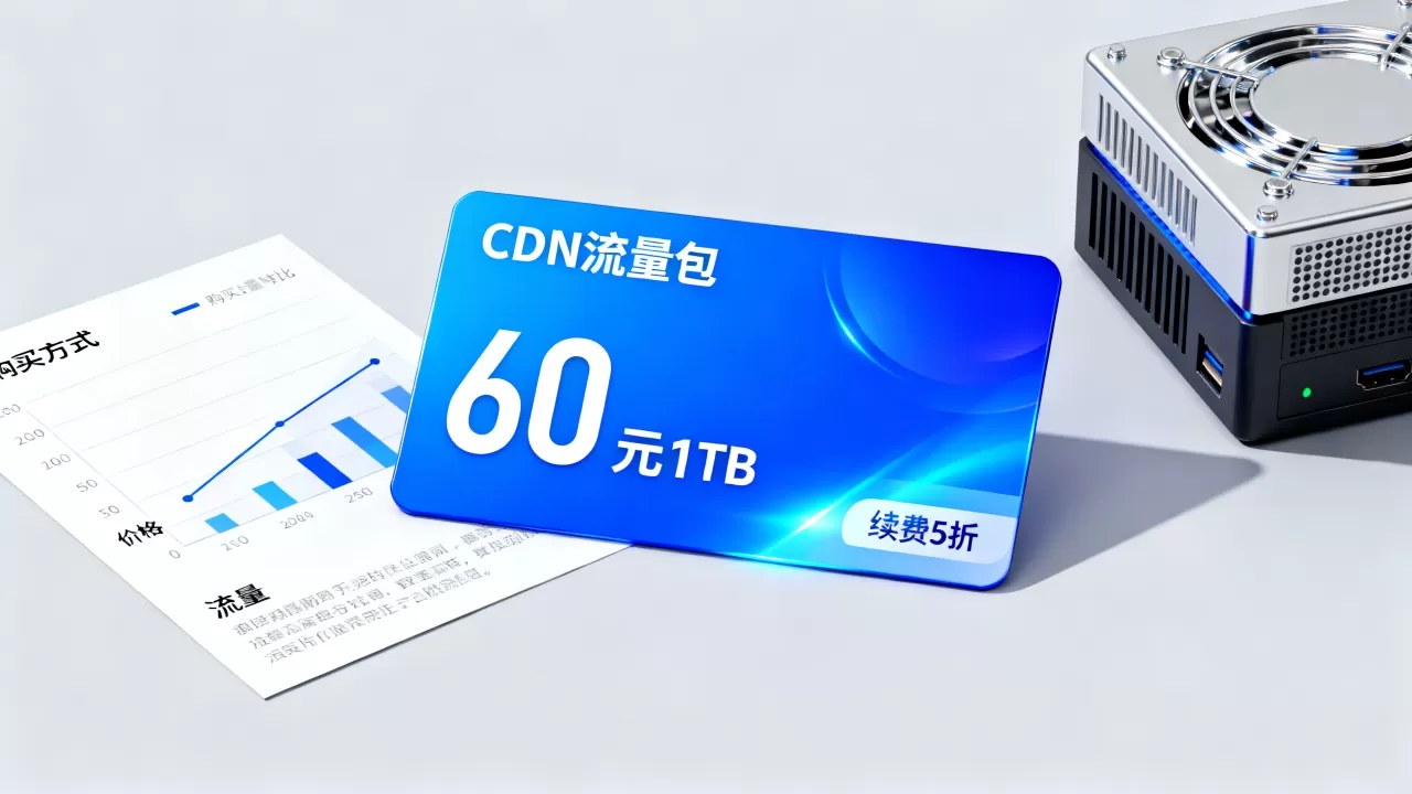CDN加速60元1TB续费5折值得买吗？CDN流量包怎么买最划算
