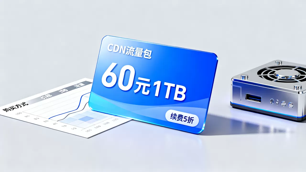 CDN加速60元1TB续费5折值得买吗？CDN流量包怎么买最划算