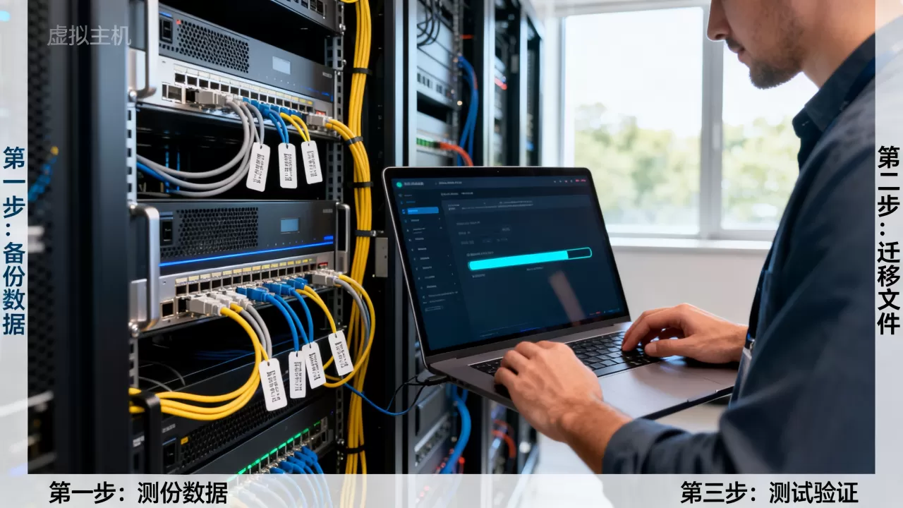 网站从虚拟主机搬迁到服务器步骤是什么？服务器迁移数据丢失怎么办