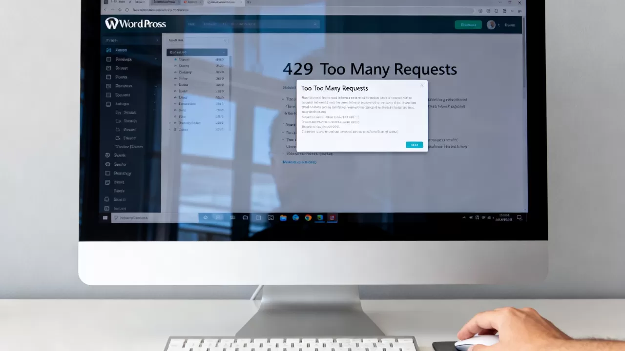 WordPress提示429错误怎么解决?WordPress 429 Too Many Requests错误解决方法 WordPress提示429错误怎么解决?WordPress 429 Too Many Requests错误解决方法