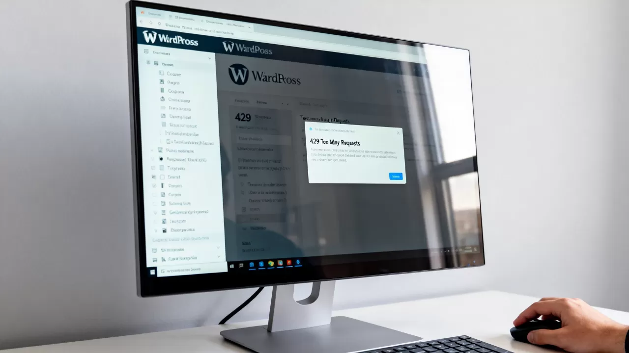 WordPress提示429错误怎么解决?WordPress 429 Too Many Requests错误解决方法 WordPress提示429错误怎么解决?WordPress 429 Too Many Requests错误解决方法