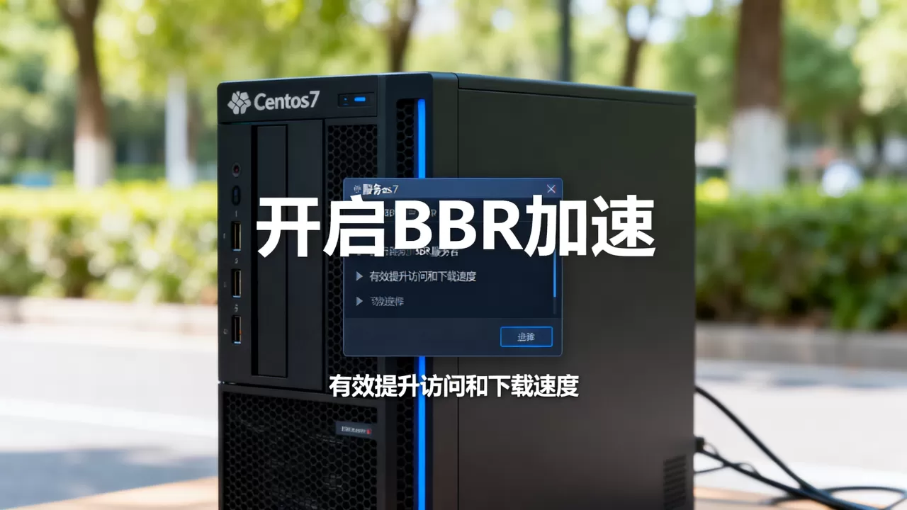 Centos7开启BBR加速有效提升访问和下载速度