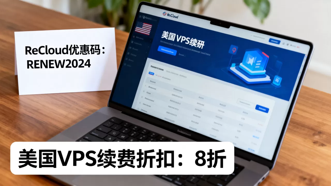 ReCloud优惠码还剩2天？美国VPS续费折扣是多少