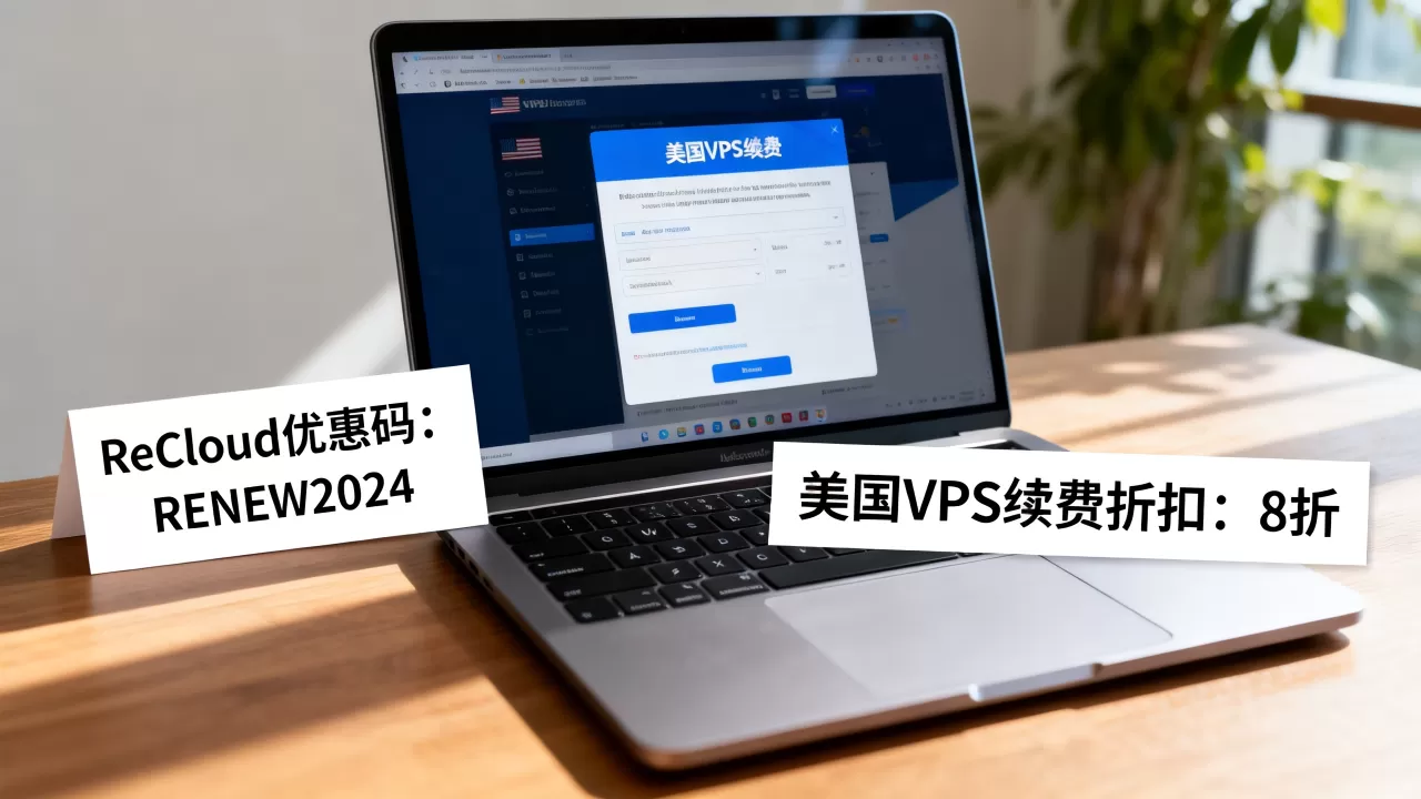 ReCloud优惠码还剩2天？美国VPS续费折扣是多少