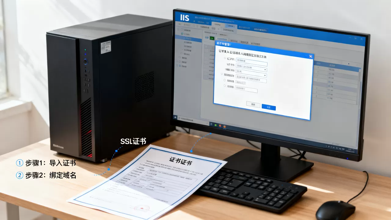 IIS如何安装多域名SSL证书？IIS配置多域名证书教程