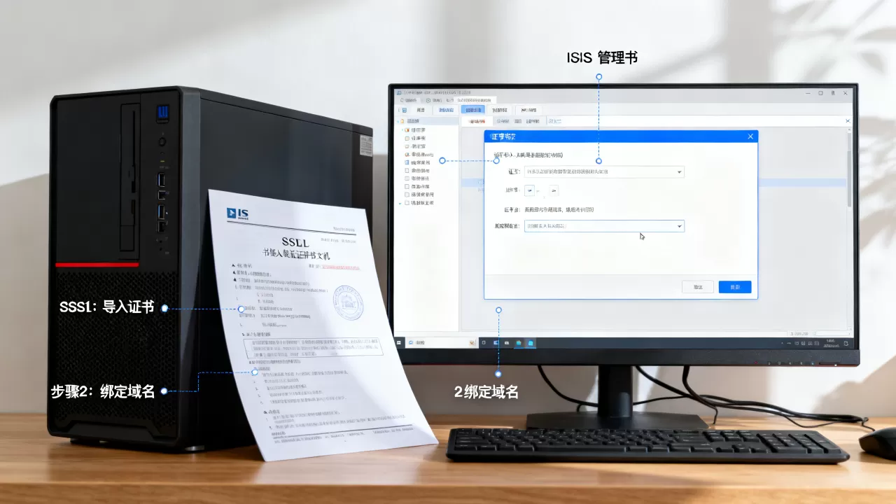 IIS如何安装多域名SSL证书？IIS配置多域名证书教程