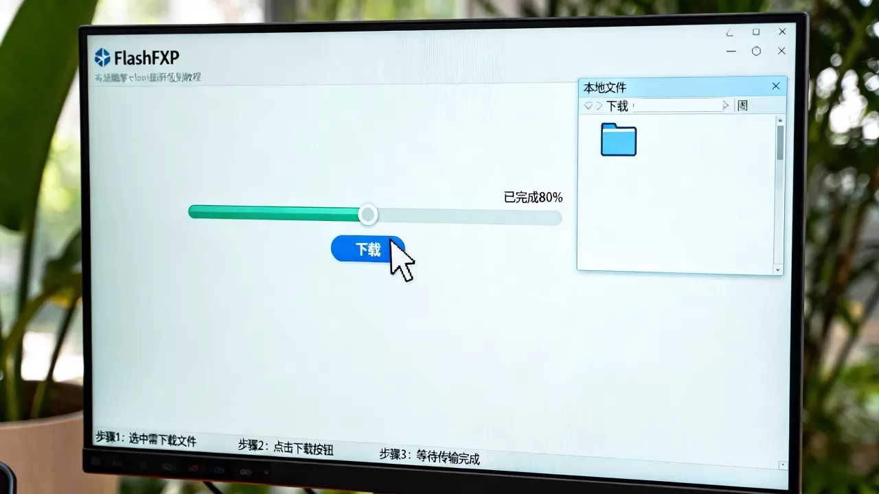 FlashFXP怎么下载文件到本地？FlashFXP下载文件教程