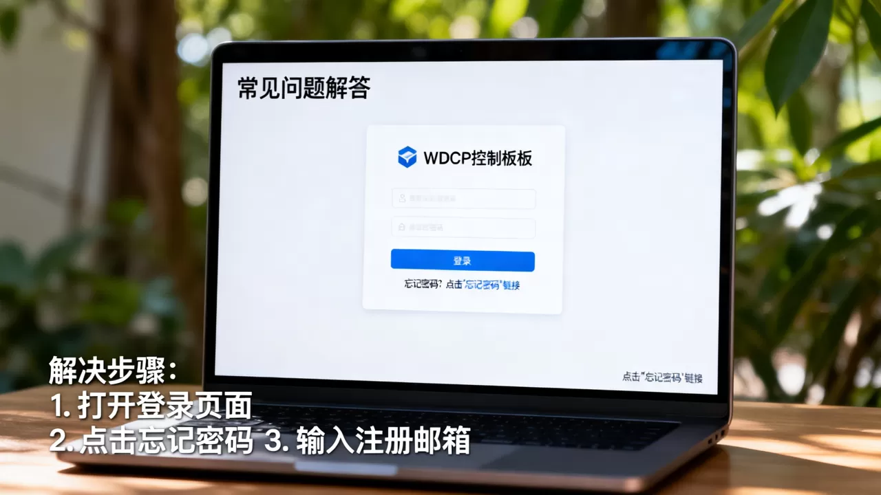 WDCP控制面板常见问题怎么解决？wddp控制面板登录密码忘记怎么办