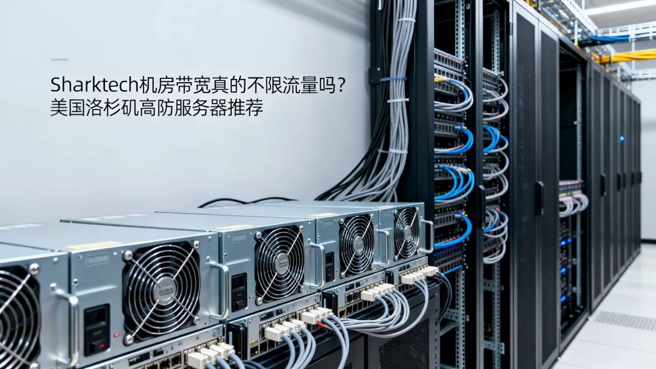 Sharktech机房带宽真的不限流量吗？美国洛杉矶高防服务器推荐