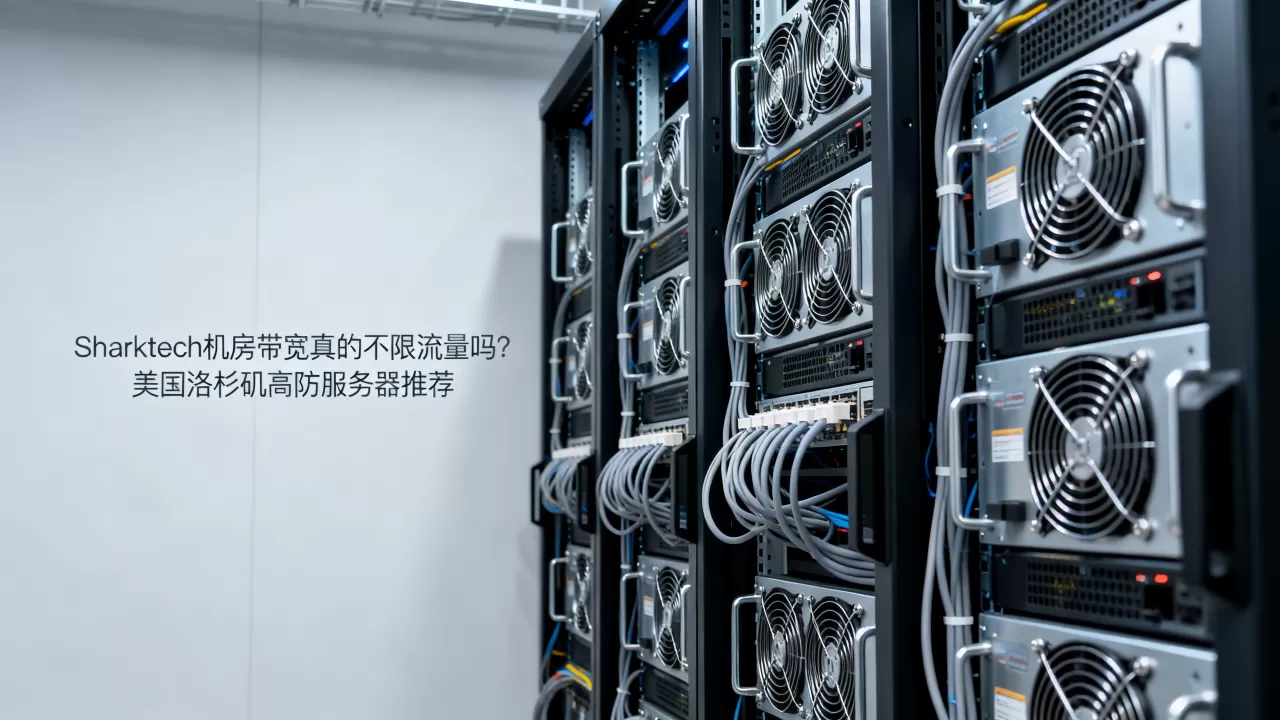Sharktech机房带宽真的不限流量吗？美国洛杉矶高防服务器推荐
