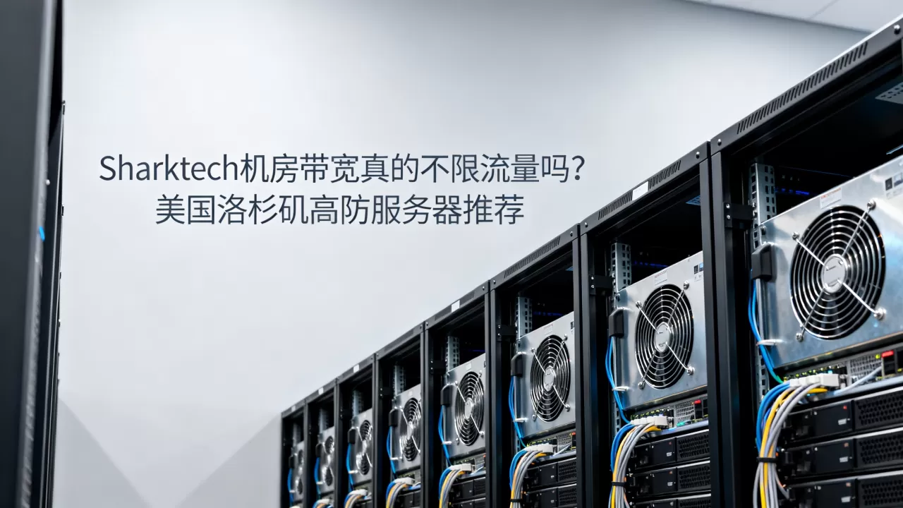 Sharktech机房带宽真的不限流量吗？美国洛杉矶高防服务器推荐