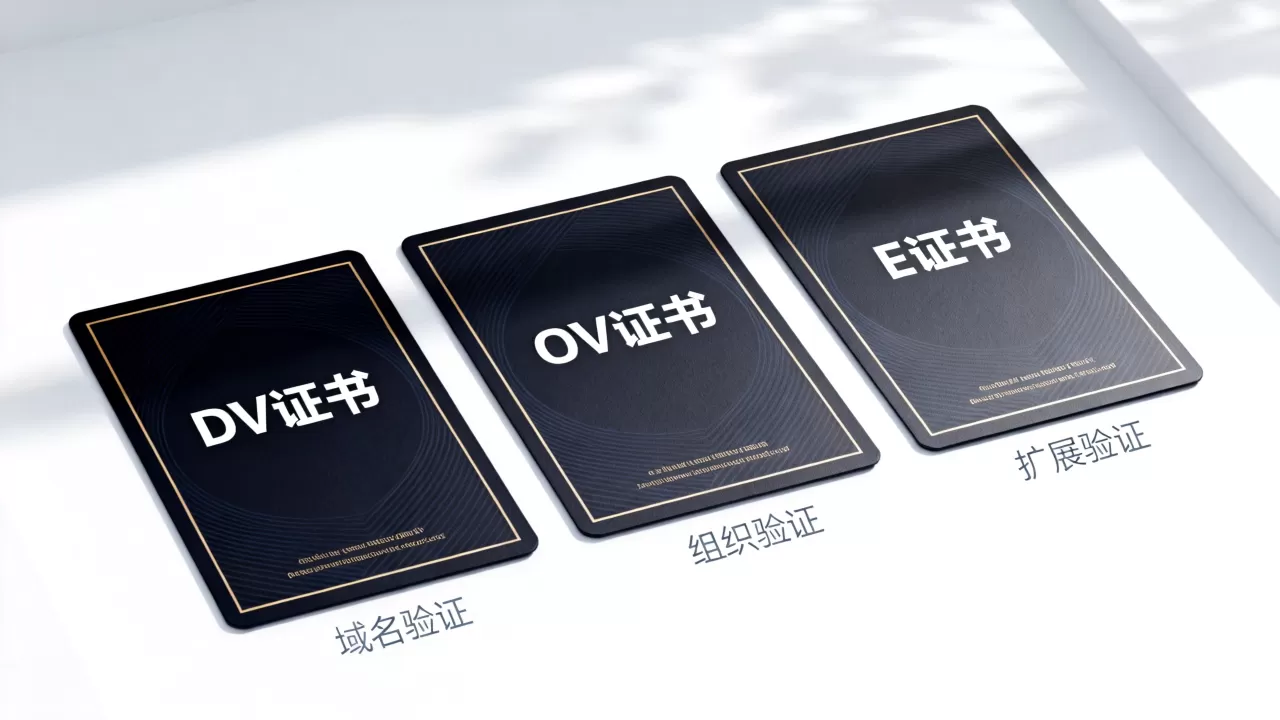 常用SSL证书类型有哪几种？DV、OV、EV证书区别是什么