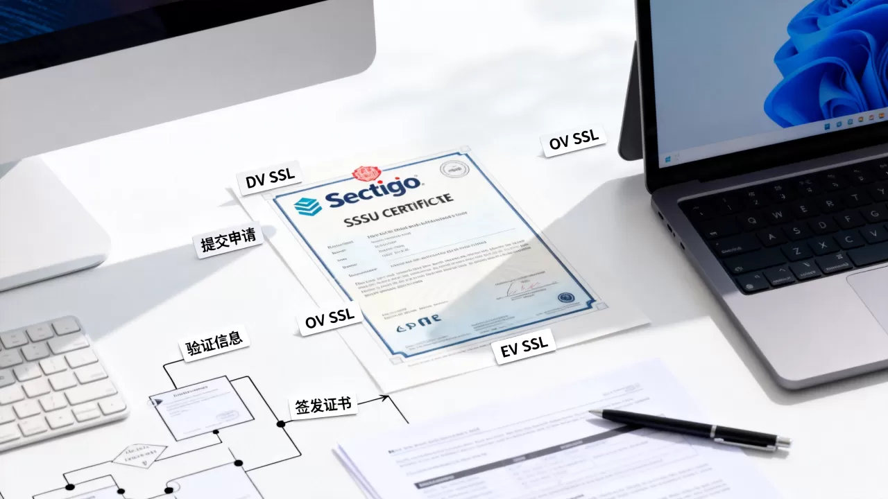 Sectigo SSL证书有哪几种类型?Sectigo SSL证书申请流程 Sectigo SSL证书有哪几种类型?Sectigo SSL证书申请流程