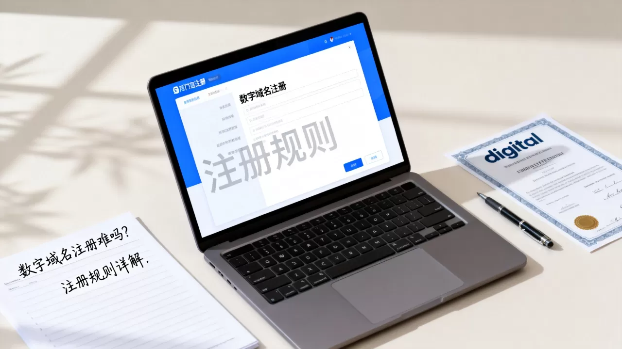 数字域名注册难吗？.digital域名注册规则详解