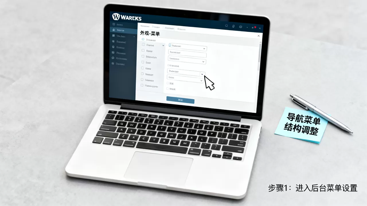 WordPress菜单导航设置图文教程