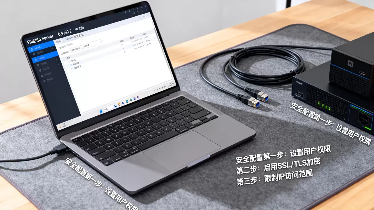 FileZilla Server 0.9.60.2中文版好用吗？如何安全配置FTP服务器