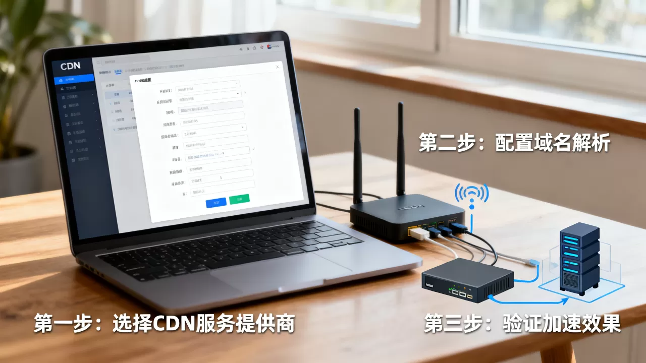 怎么设置cdn加速