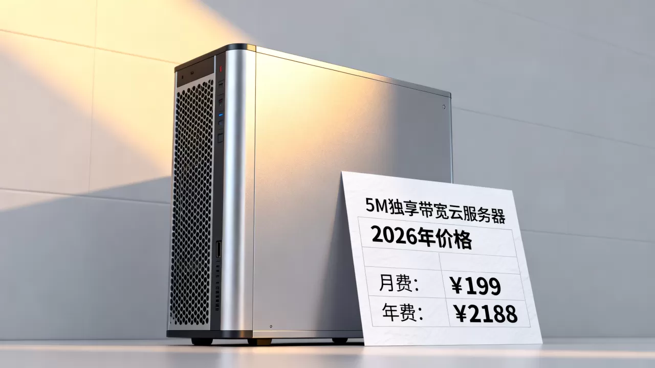 5M独享带宽云服务器多少钱？2026最新价格表