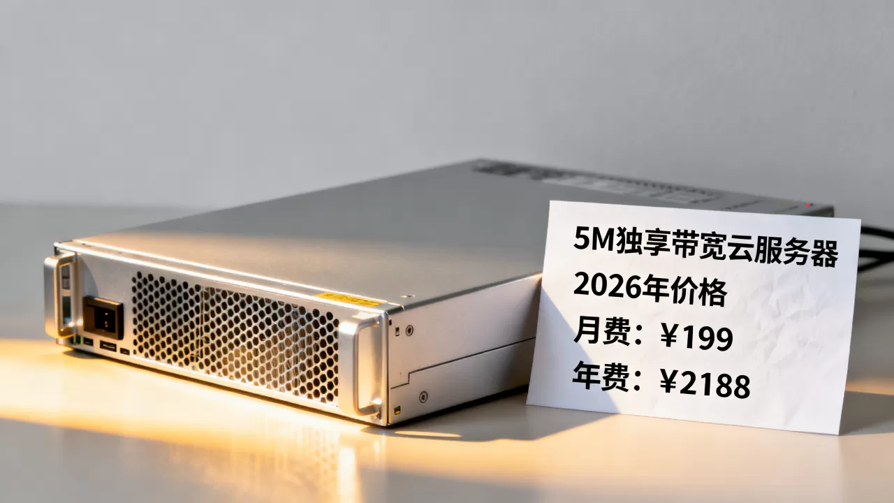 5M独享带宽云服务器多少钱？2026最新价格表