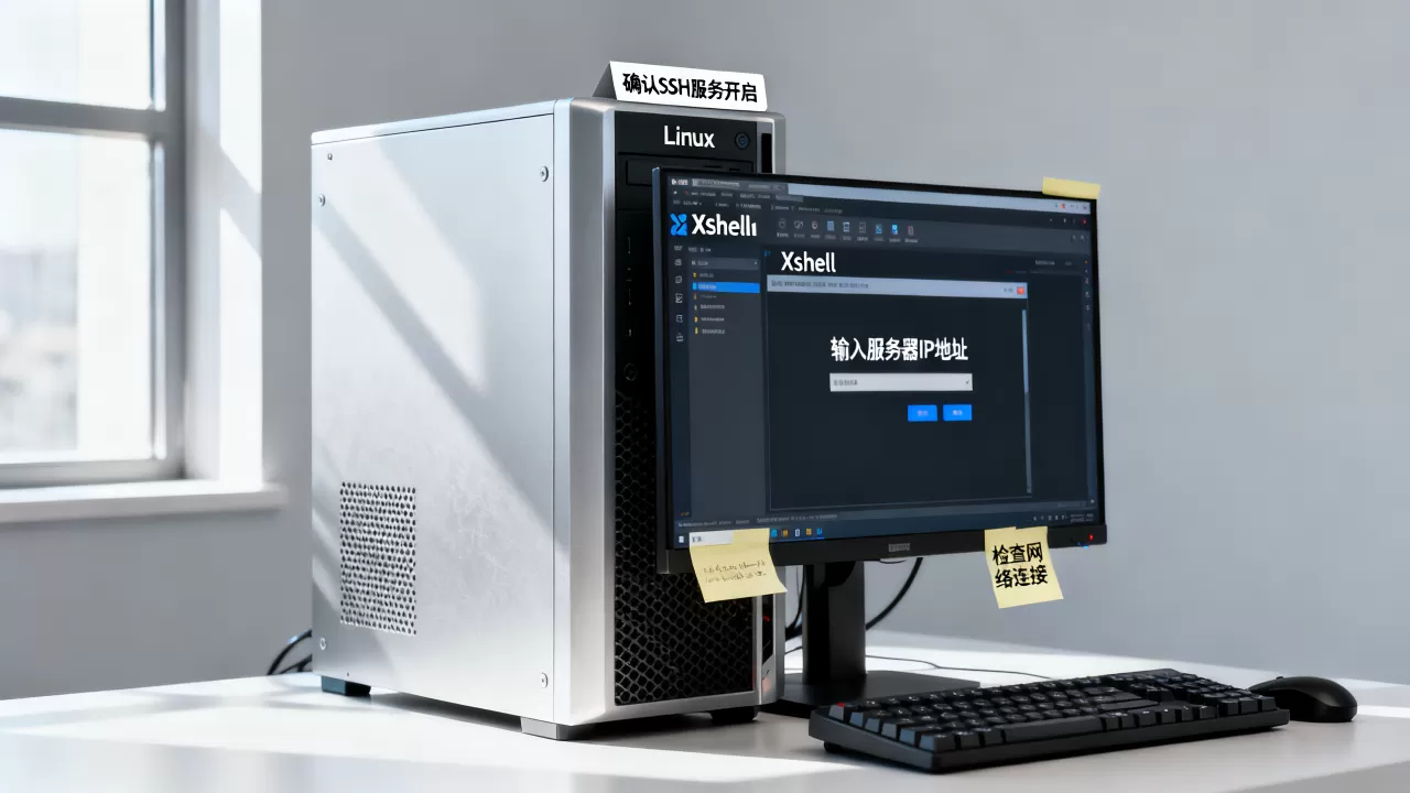 Xshell如何远程连接Linux服务器？xshell连接linux失败怎么办