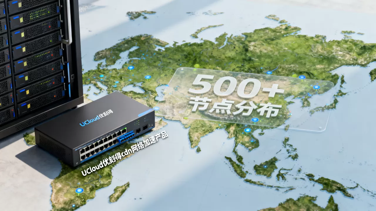 UCloud优刻得cdn网络加速产品介绍及500+节点分布 UCloud优刻得cdn网络加速产品介绍及500+节点分布