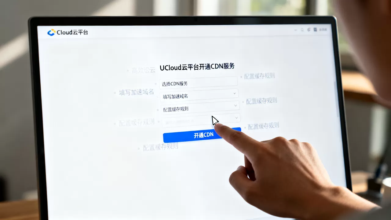 UCloud CDN怎么开通？UCloud云平台开通cdn网络加速服务详细教程
