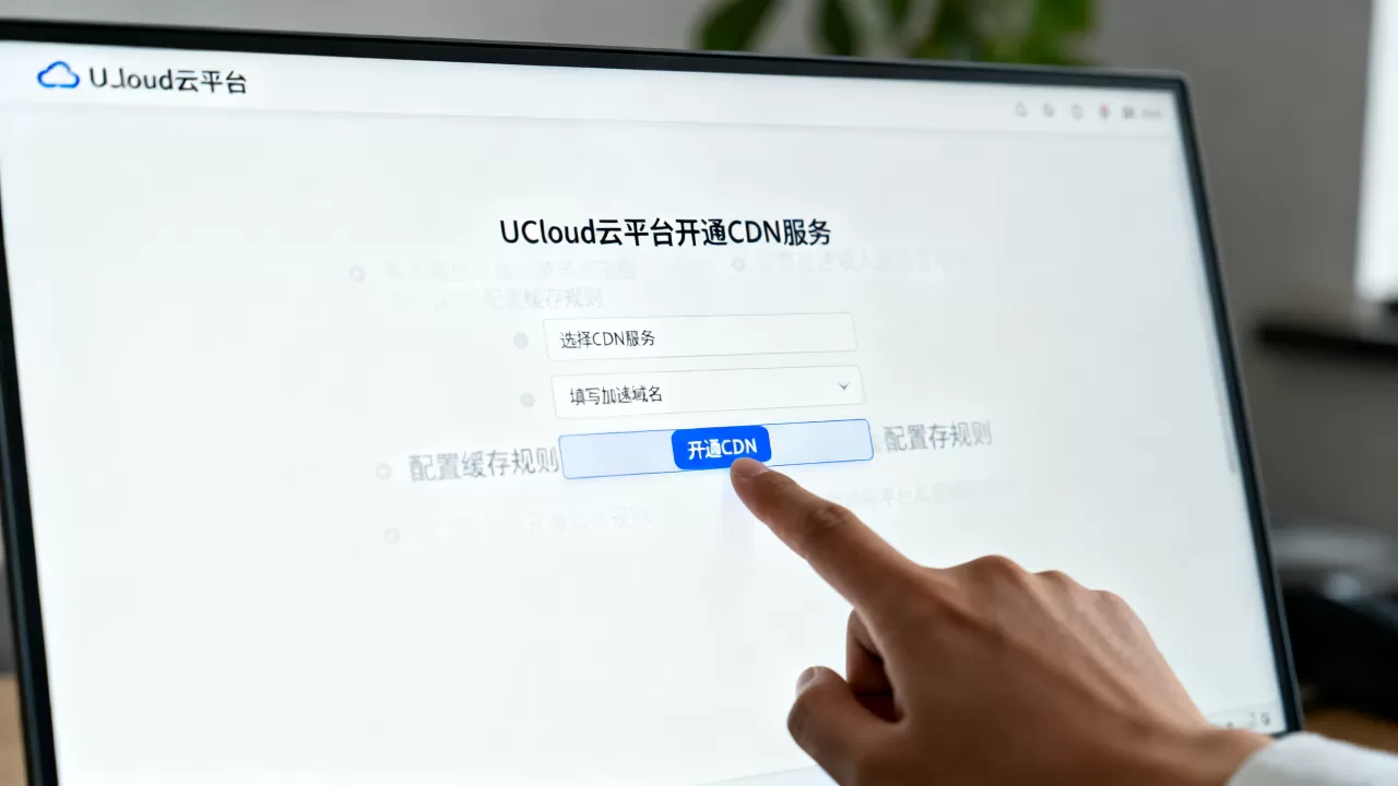 UCloud CDN怎么开通？UCloud云平台开通cdn网络加速服务详细教程