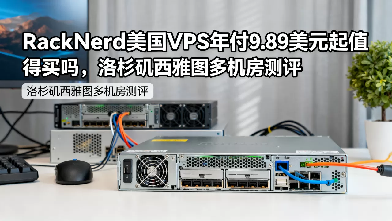 RackNerd美国VPS年付9.89美元起值得买吗，洛杉矶西雅图多机房测评