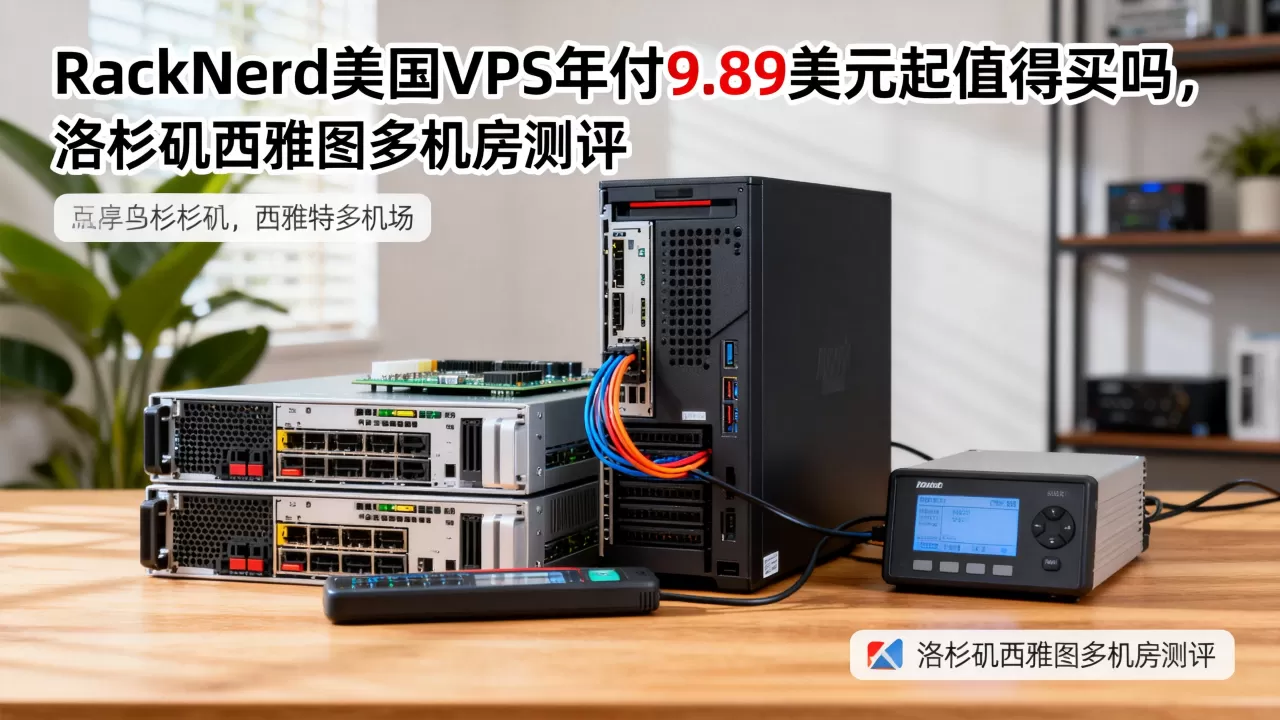 RackNerd美国VPS年付9.89美元起值得买吗，洛杉矶西雅图多机房测评