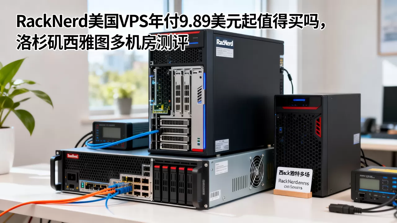 RackNerd美国VPS年付9.89美元起值得买吗，洛杉矶西雅图多机房测评