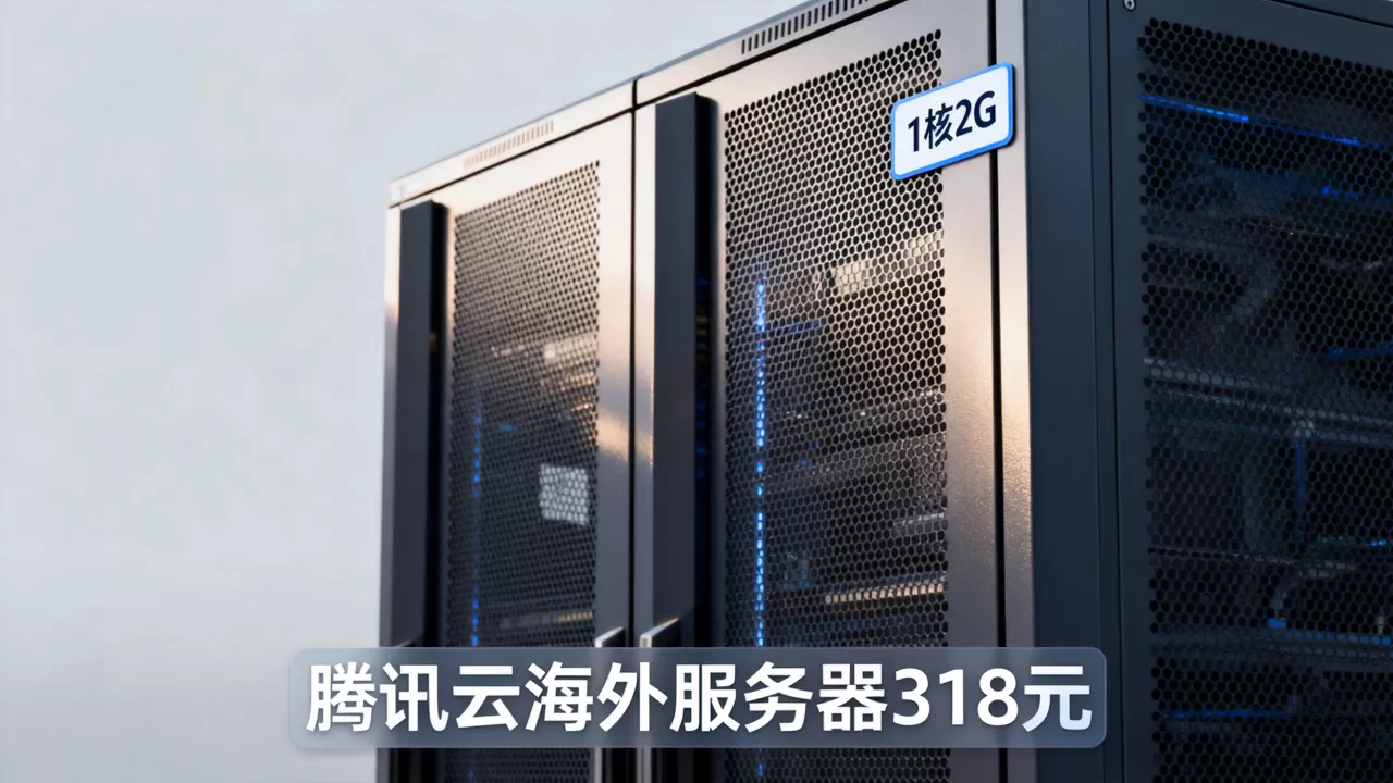 腾讯云海外服务器1核2G真的只要318元吗？海外云服务器租用价格